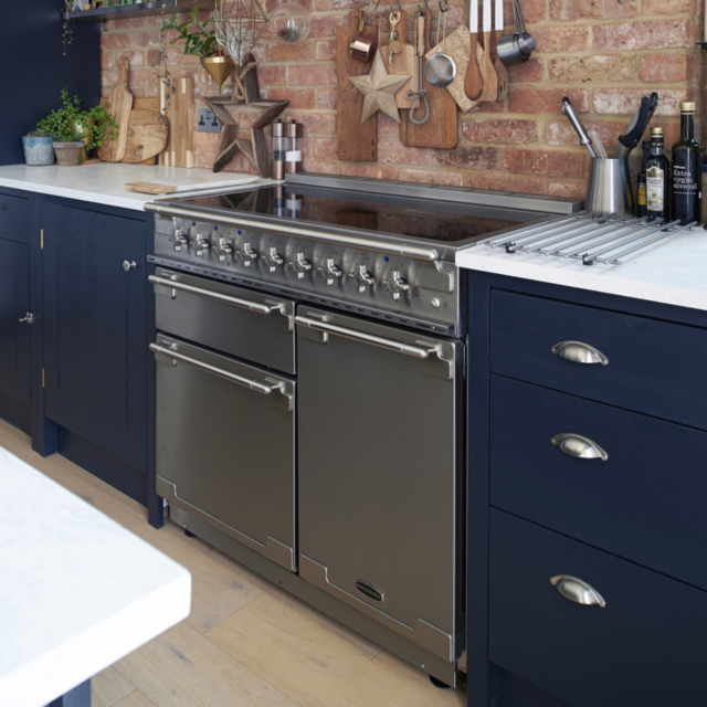 Rangemaster ELS100EISB/ Elise 100 Induction Cooker, Stone Blue