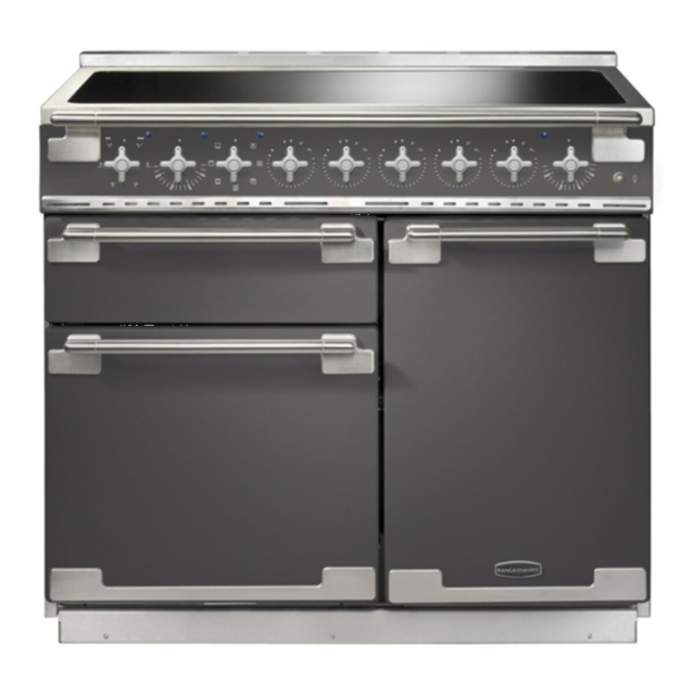 Rangemaster 10579 (ELS100EISL)â€‹ Elise 100cm Induction Range Cooker, Slate / Chrome