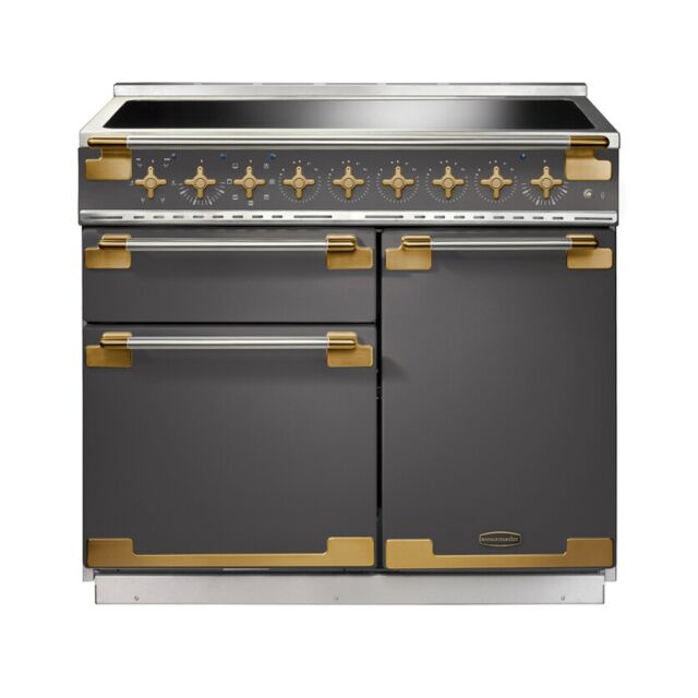 Rangemaster ELS100EISL/AB ELISE 100cm Induction Range Cooker, Slate