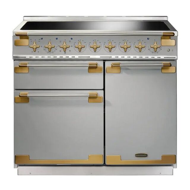 Rangemaster ELS100EISS/AB ELISE 100cm Induction Range Cooker, Stainless Steel