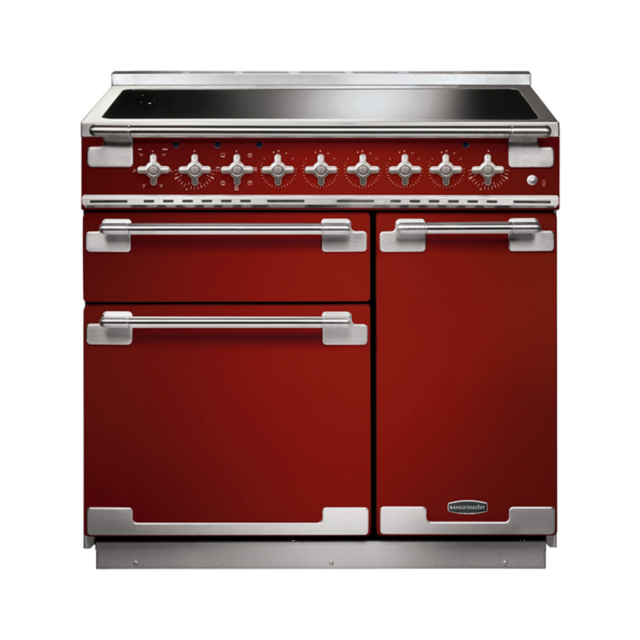 Rangemaster ELS90EIRD (107880) Elise 90 Induction Range Cooker 107880, RED