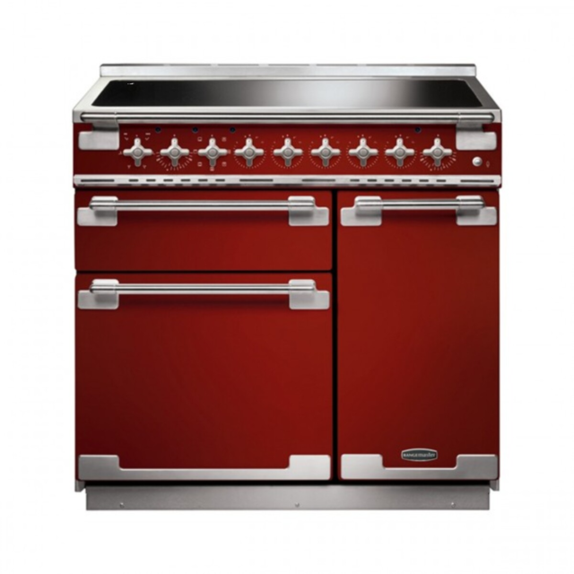Rangemaster ELS90EIRD (107880) Elise 90 Induction Range Cooker 107880, RED