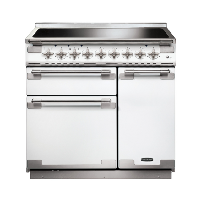 Rangemaster ELS90EIWH (107940) Elise 90 Induction Range Cooker 107940, WH