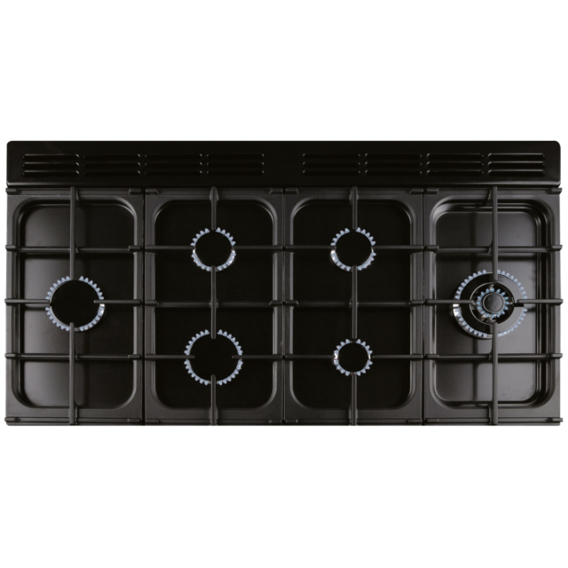 Rangemaster KCH110NGFSS/C (116710) KITCHENER 110cm Gas Range Cooker, S Steel/Chrome