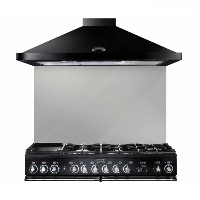 Rangemaster LEISP100SS/ 100cm Stainless Steel Splashback