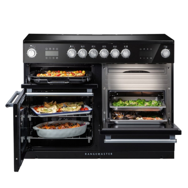 Rangemaster NEX110SOEISL/C Nexus Steam 110cm Induction Cooker, Slate