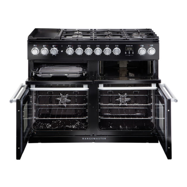 Rangemaster NEXSE110DFFIVC (118220) Nexus SE 110 Dual Fuel in Ivory, Chrome Trim
