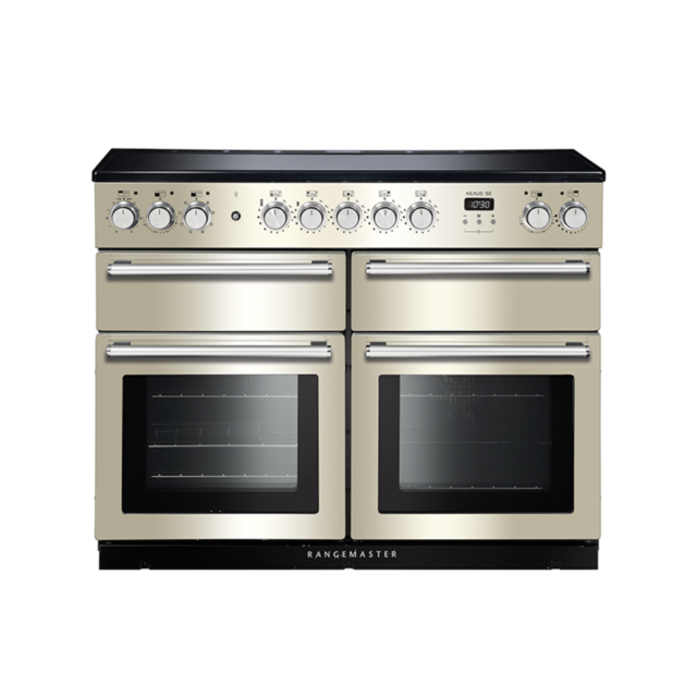 Rangemaster NEXSE110EIIV/C Nexus SE Induction 110cm range cooker, Ivory/Chrome