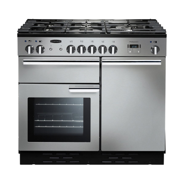 Rangemaster 111770 (PROP100NGFSSC) PROFESSIONAL PLUS 100cm Gas Range Cooker, Stainles S/C