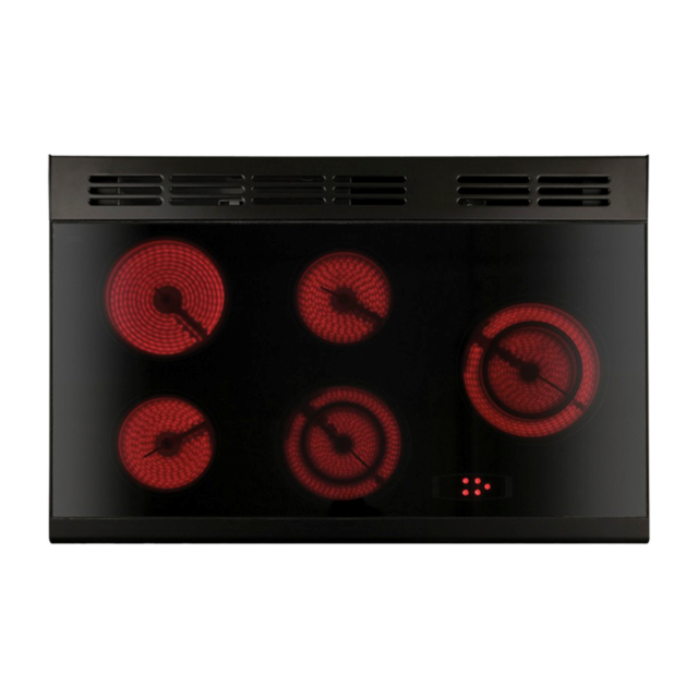 Rangemaster PROP110EICY/C PROFESSIONAL PLUS 110cm Induction Cooker, Cranberry
