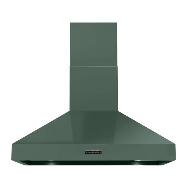Rangemaster RDLXHD100PMGR/CM1 Rangemaster Deluxe Hood 100cm Mineral Green / Chrome