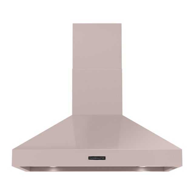 Rangemaster RDLXHD100PPPK/CM1 Rangemaster Deluxe Hood 100cm Pale Pink / Chrome