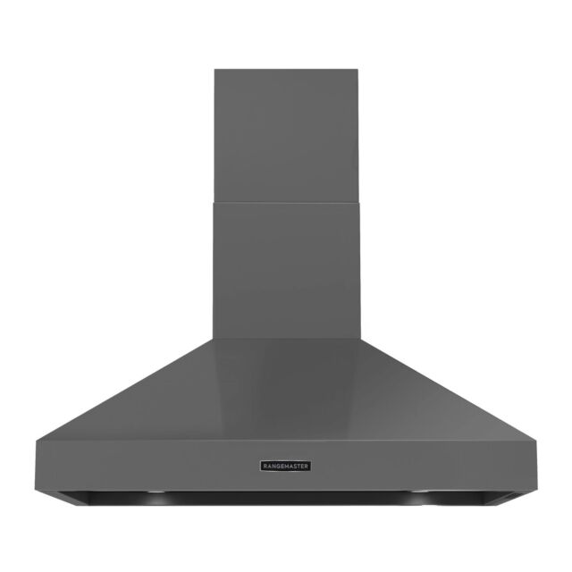 Rangemaster RDLXHD100PSLT/CM1 Rangemaster Deluxe Hood 100cm Slate / Chrome