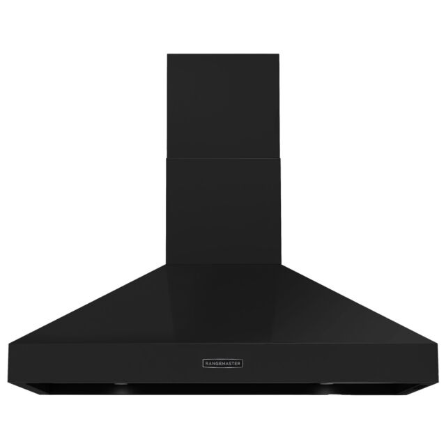 Rangemaster RDLXHD110PCBL/CM1 Deluxe Hood 110cm Charcoal Black / Chrome