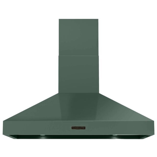 Rangemaster RDLXHD110PMGR/AB1 Deluxe Hood 110cm Mineral Green / Antique Brass