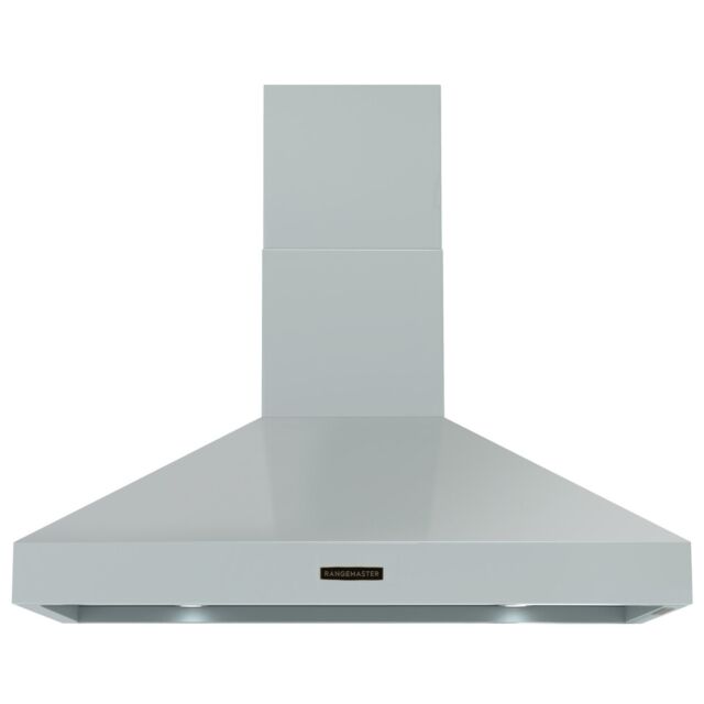 Rangemaster RDLXHD110PMSB/AB1 Deluxe Hood 110cm Misty Blue / Antique Brass