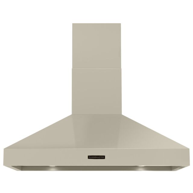 Rangemaster RDLXHD110PPCR/AB1 Deluxe Hood 110cm Pale Cream / Antique Brass