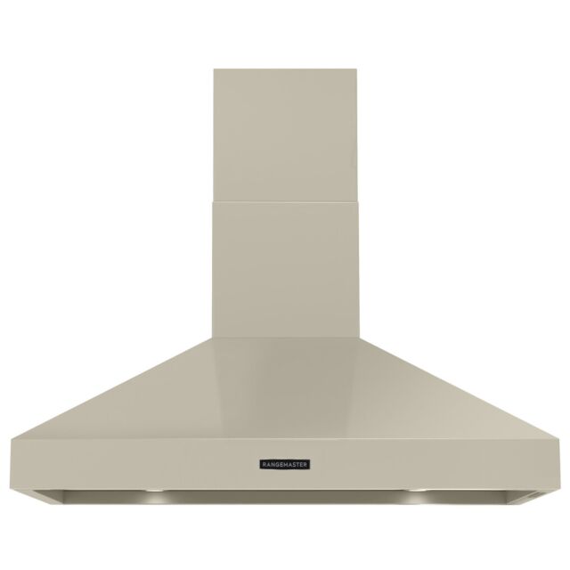Rangemaster RDLXHD110PPCR/CM1 Deluxe Hood 110cm Pale Cream / Chrome
