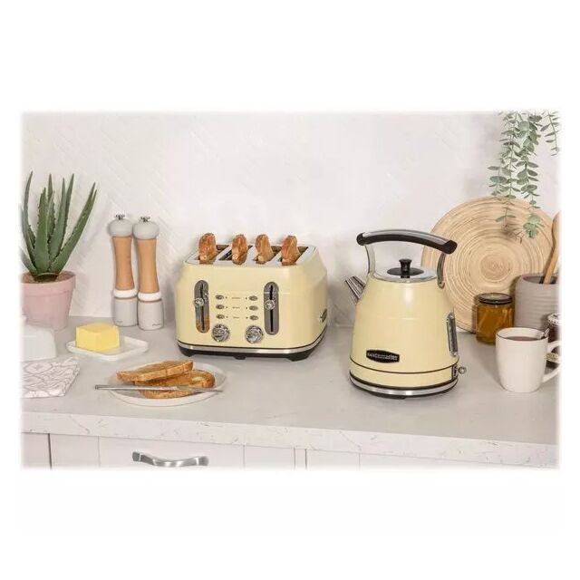 Rangemaster RMCL4S201CM 4 Slice Toaster - Matte Cream