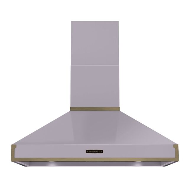 Rangemaster RPREHD100PHTH/AB1 Prestige Hood 100cm Heather / Antique Brass