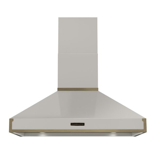 Rangemaster RPREHD100PIVY/AB1 Prestige Hood 100cm Ivory / Antique Brass