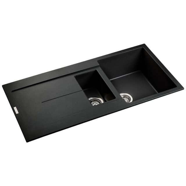 Rangemaster SCORIA1000 Scoria Igneous Granite Ash 1.5 Bowl Inset Sink