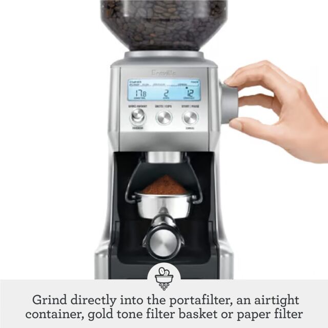 SAGE BCG820BSSUK the Smart Grinder Pro
