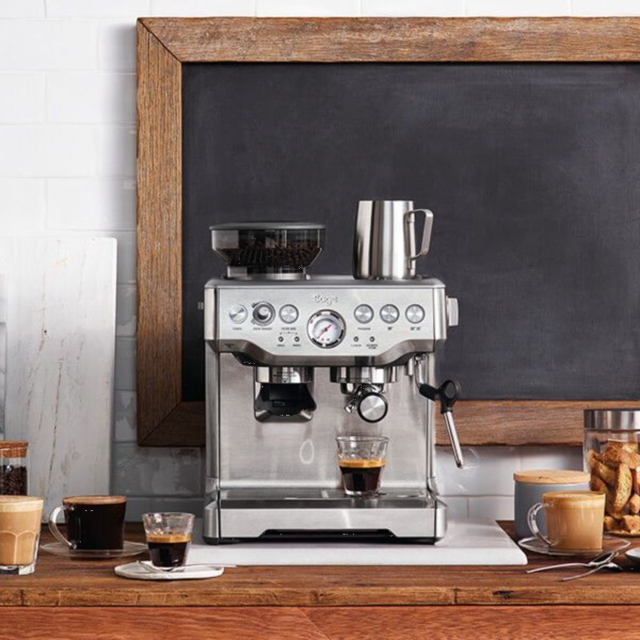Sage BES875UK Barista Express Espresso Coffee Machine, Stainless