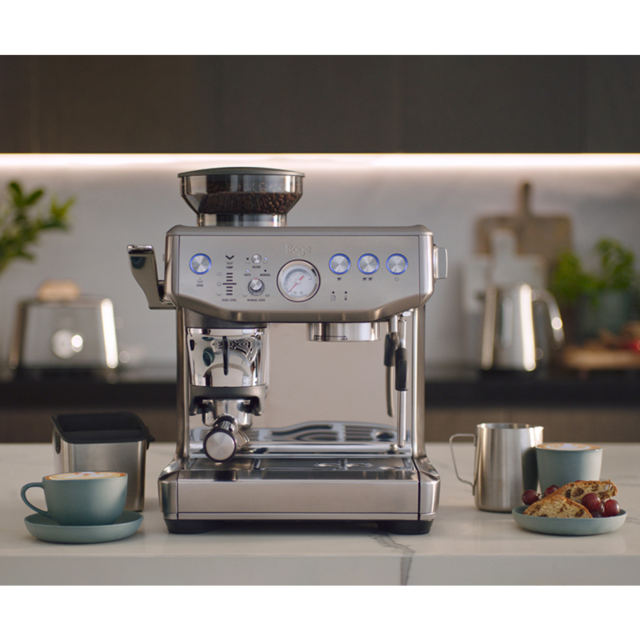 Sage SES876BSS4GUK1 The Barista Express Impress, Brushed Stainless Steel