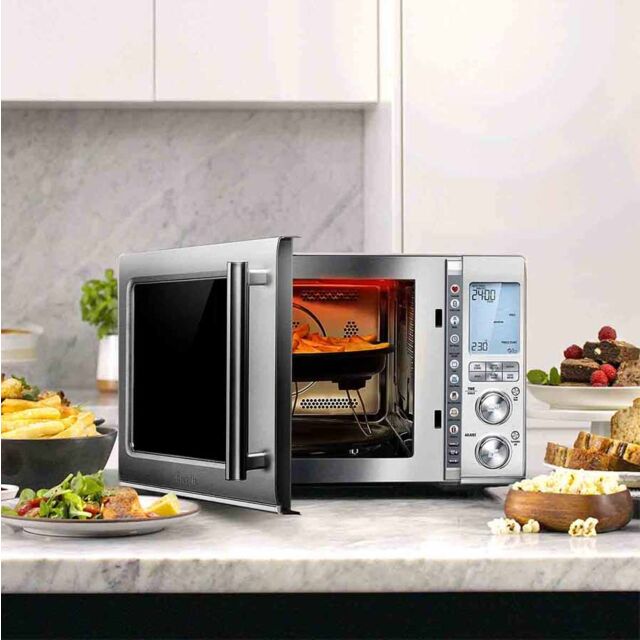 SAGE SMO870BSS4GEU1 The Combi Wave 3in1, Brushed Stainless Steel