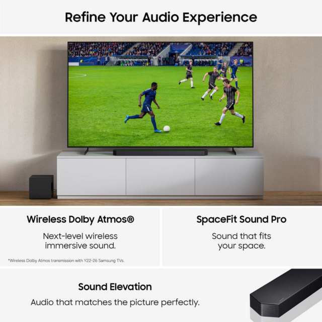 Samsung HW-Q930XU 9.1.4ch Wireless Soundbar Titan Black