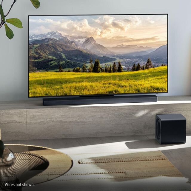 Samsung HW-QS700F/XU 3.1.2ch Q-Series Soundbar with Subwoofer - Titan Black
