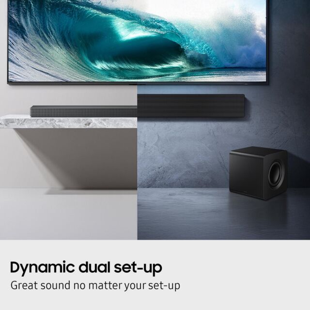 Samsung HW-QS700F/XU 3.1.2ch Q-Series Soundbar with Subwoofer - Titan Black