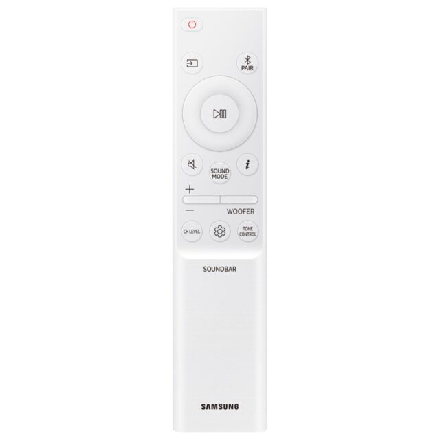 Samsung HW-S701D/XU 3.1ch Ultra slim Q-Symphony Soundbar with Wireless Subwoofer - White