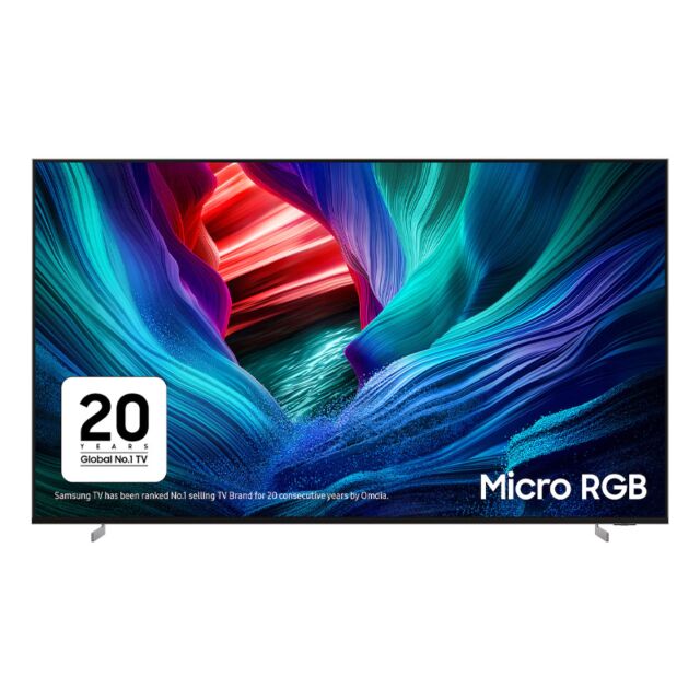 Samsung MRE115MR95FXXU Micro RGB 4K Smart Glare Free AI Smart TV - BRGB Carbon Silver