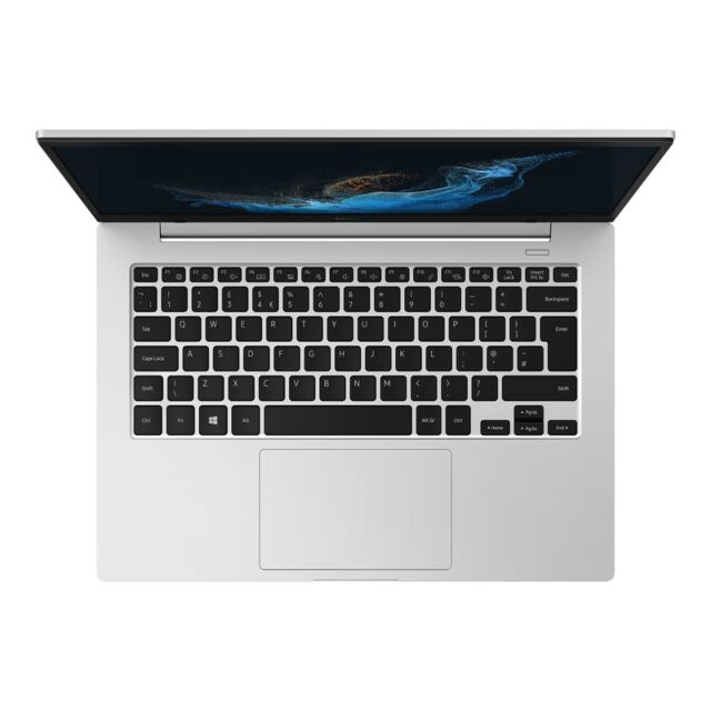Galaxy Book2 Go, 14inch FHD Anti-Glare Screen, Snapdragon 7c+, 4GB RAM, 128GB SSD, Silver