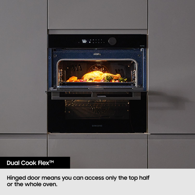 Samsung NV7B44205AK Bespoke Series 4 Oven with Dual Cook - Black