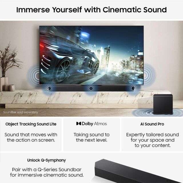 Samsung QE50QN80HAUXXU 50inch 4K Neo QLED Vision AI Smart TV