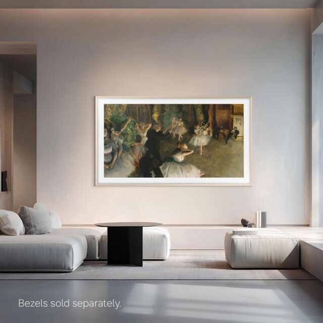 Samsung QE85LS03HWUXXU 85inch 4K The Frame Pro Neo QLED 4K Vision AI Smart TV Art Mode + Wall Mount TV