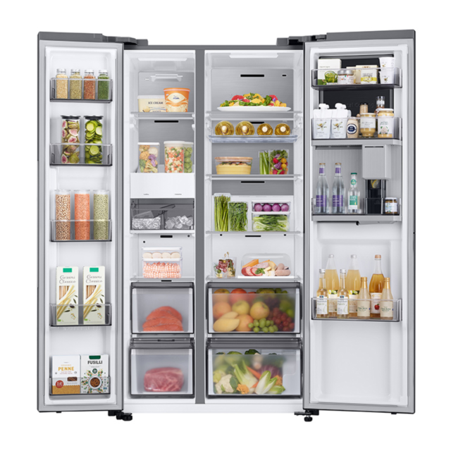Samsung RH69B8941S9 RS8000 9 Series American Fridge Freezer, Plumbed