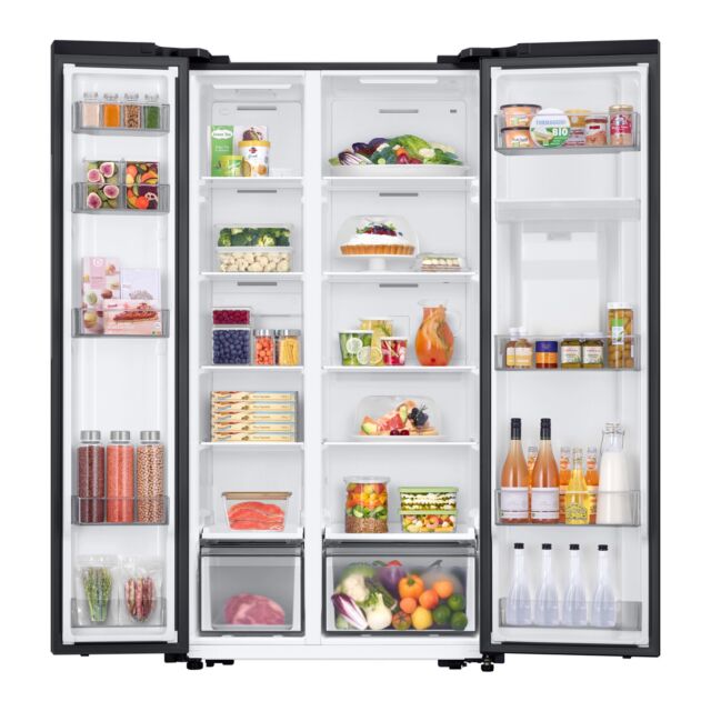 Samsung RS57DG410EB4EU Smart American-Style Fridge Freezer - Black