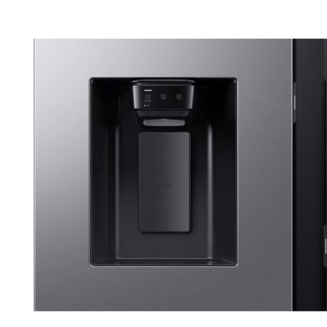 Samsung RS90F66BETEU - Fridge Freezer 91.2cm Silver