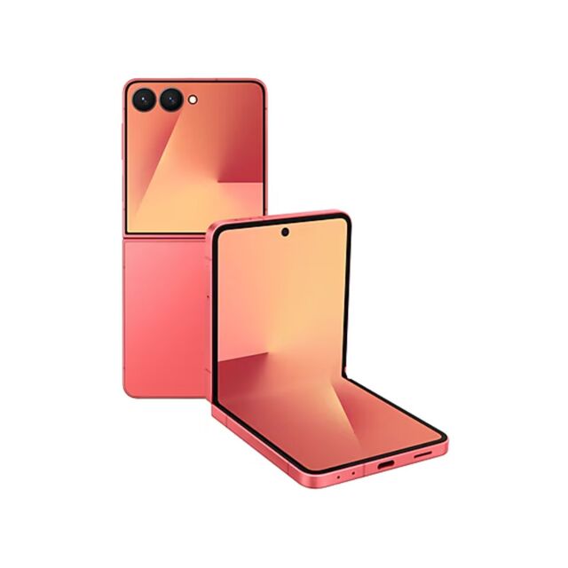 Samsung SM-F766BZRHEUB F766B Z FLIP 7 5G CORALRED 12/512GB
