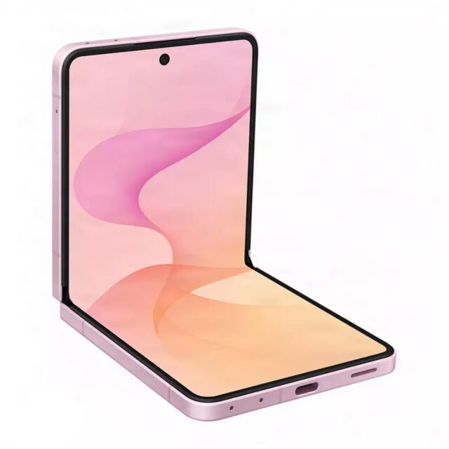 Samsung SM-F776BLIGEUE Z Flip8 F776B 5G Dual Sim 12GB Ram 256GB - Pink