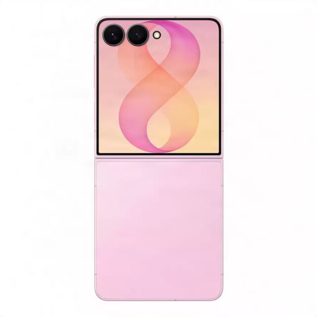 Samsung SM-F776BLIGEUE Z Flip8 F776B 5G Dual Sim 12GB Ram 256GB - Pink