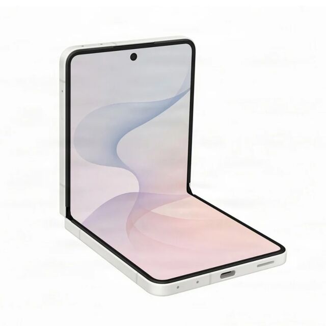 Samsung SM-F776BZWHEUE Z Flip8 F776B 5G Dual Sim 12GB Ram 512GB - Cream