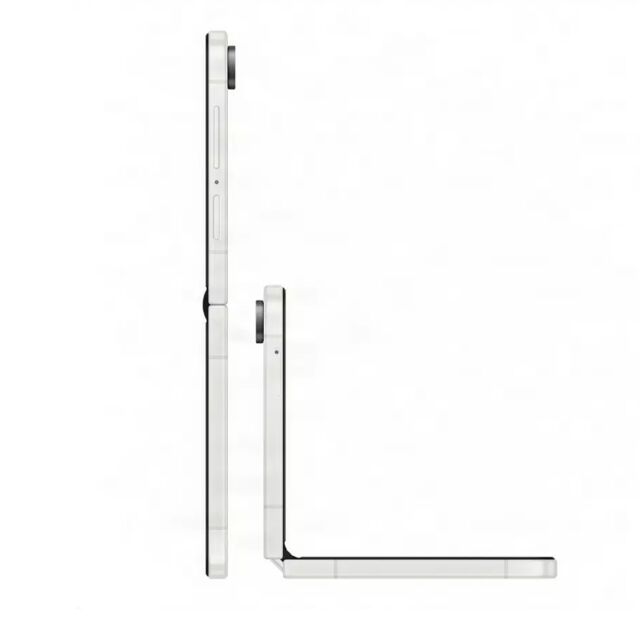 Samsung SM-F776BZWHEUE Z Flip8 F776B 5G Dual Sim 12GB Ram 512GB - Cream