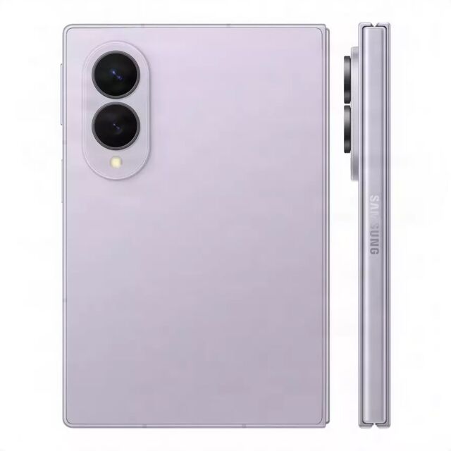 Samsung SM-F971BLVCEUE Z Fold8 F971B 5G 12GB Ram 512GB- Lavender