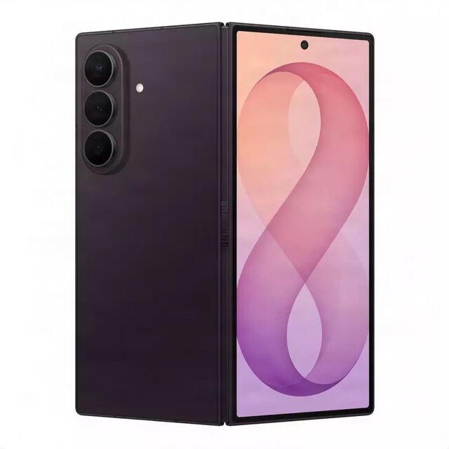 Samsung SM-F976BZVCEUE Z Fold8 Ultra F976b 5G 12GB Ram 512GB - Violet
