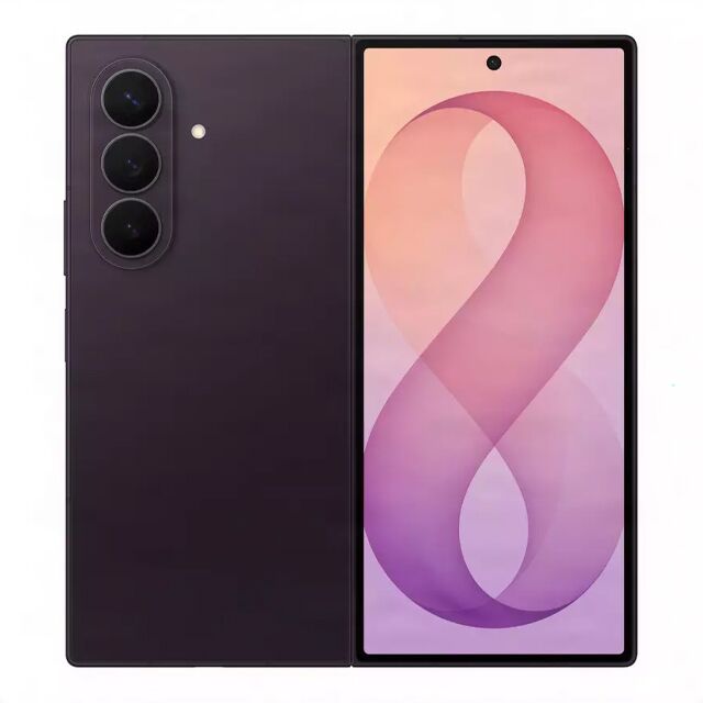Samsung SM-F976BZVCEUE Z Fold8 Ultra F976b 5G 12GB Ram 512GB - Violet